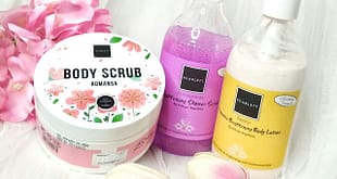 Scarlett Body Scrub Shower Gel Lotion Review